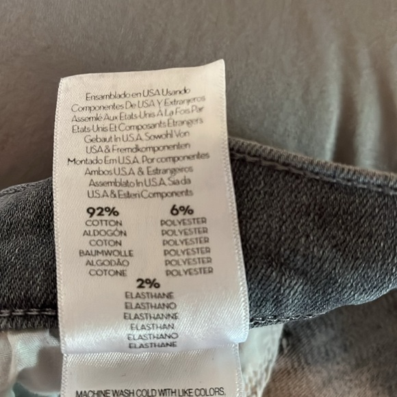 MOTHER Tomcat Ankle Sz 31 Grey - Picture 7 of 11